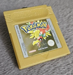 Pokemon Gold Version Nintendo Gameboy UK PAL Original Neue Batterie - Bild 1 von 14