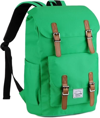 Men Gym Travel Outdoor Backpack Rucksack Camping Laptop School Book Fresh Green - Image 1 of 4