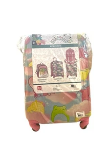 Komplettes Kinder Squushmallows 2-teiliges Kofferset mit Rucksack, Handgepäck - Bild 1 von 3