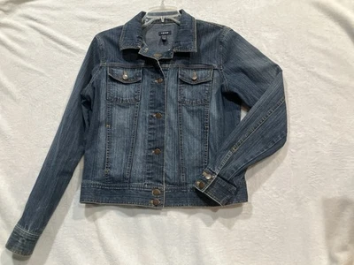 Женская джинсовая куртка IZOD Jean размер M передние и боковые карманы - Изображение 1 из 4