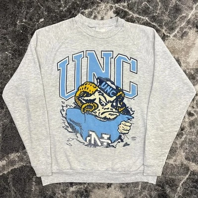 Vintage UNC Tar Heels basketball Graphic Unisex Sweatshirt Men Women - Image 1 of 2