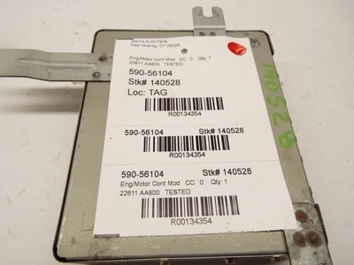 Engine ECM Electronic Control Module Behind Center Dash Fits 93 IMPREZA 134354 Foto 1 de 3