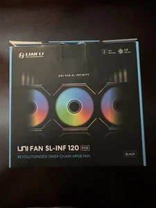 Lian Li SL-Infinity 120mm Case Fan - Black (3-Pack) - Bild 1 von 3