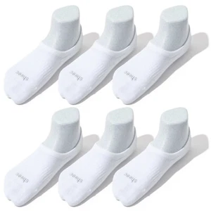 (6)Girls & Boys High-Cut Non-Slip No Show Active Socks Size Y2-Y3 6 Pairs - Picture 1 of 11
