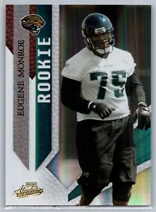 2009 PANINI ABSOLUTE FOOTBALL 140 EUGENE MONROE 167/499 RC JAGUARS - Picture 1 of 2