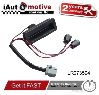 LAND ROVER DISCOVERY 3 4 REAR TAILGATE DOOR RELEASE HANDLE SWITCH LR015457 - Image 1 of 4