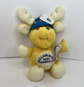 Vintage Millanimals Baby Moose Marigold Plush Stuffed Animal New w/Tags 12"tall - Picture 1 of 7