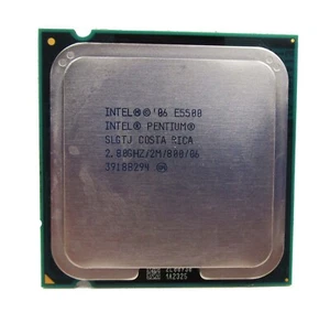 INTEL Pentium Dual Core E5500 Processor @2.80GHz 2MB 800MHz LGA775 SLGTJ - Picture 1 of 2