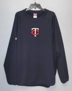 NEW Minnesota Twins Therma Base Training L/S Jacket Sweatshirt Men 2XL NWOT - Picture 1 of 8