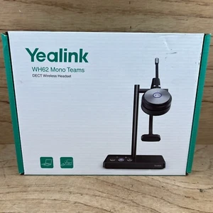 Yealink WH62 Mono DECT Wireless Headset - Tested - Lightly Used USED - Afbeelding 1 van 5