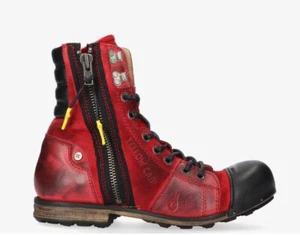 YELLOW CAB INDUSTRIAL Boot Stiefelette Stiefel rot 12-c