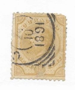 Curacao #8 Perfs? - Used - Stamp CAT VALUE $52.50 - Picture 1 of 1