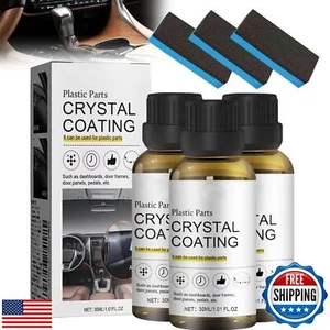 Crystal Coating for Car Plastic Parts, Crystal Coating for Car, Protects Fade - Picture 1 of 5