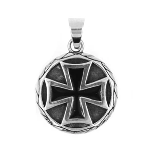 HALSKETTE ANHÄNGER STAHL MÖRTELKREUZ CHOPPER CA108 - Bild 1 von 4