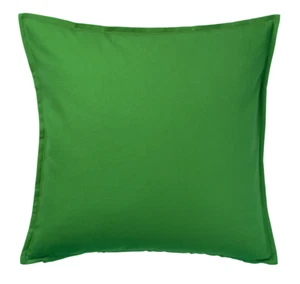 IKEA GURLI Cushion Cover, Bright Green, 50x50 cm, 20x20", 100% Cotton, Brand NEW - Picture 1 of 5