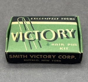 Vintage WWII 1940s Victory Hair Pin Kit Smith Victory Corp New York Full NIB - Bild 1 von 5