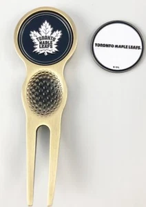 NHL Golf Divot Repair Tool + Ballmark Toronto Maple Leafs Bronze Tool - Bild 1 von 2