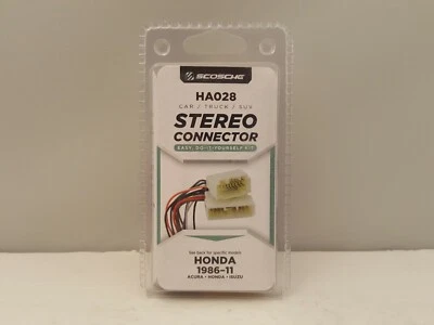 SCOSCHE DIY Stereo Connector / Wiring Harness for Car Stereo | HA028 | NEW - Image 1 of 4