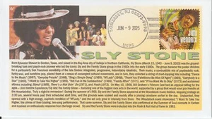 6° Cachets Sly Stone Funk and Psych-Rock Pioneer Woodstock 1969 Performer - Picture 1 of 1