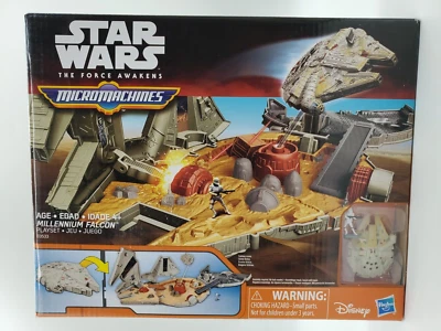 Millennium Falcon Star Wars The Force Awakens Micro Machines Playset - Image 1 of 3