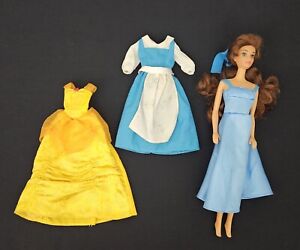 VTG 1991 Mattel Disney Classics Beauty and the Beast Belle Doll Dress
