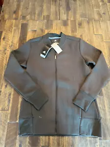 Adidas Climaheat ZipUP Jacket. Women’s Medium. Dark Green Two Front Pockets. NWT - Picture 1 of 9