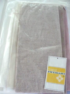 NOS Zweigart Count Cross Stitch Fabric Pk - 7 pcs Var Blends and Counts - Picture 1 of 7