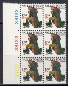 US Sc# 654 MNH 1929 Pl Blk #19778 EDISON'S FIRST LAMP FLAT PLATE PRINTING - Picture 1 of 1