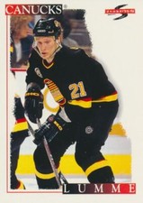 1995-96 Score #102 JYRKI LUMME - Vancouver Canucks