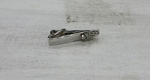 Signed Swank Tie Bar Silver Tone Vintage Men Dress Accessories Arrow Head - Picture 1 of 7
