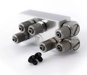 Hydraulische Öl Distributor Integral Drei-kanal für 1/14 1/12 RC Bagger Arm bull - Bild 1 von 2