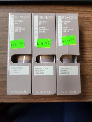 NIB Revlon Illuminance Serum Tint SPF 15 #209 Buff Beige 0.94  oz Each 3 pack - Image 1 of 2