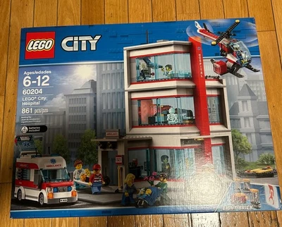 Lego City Hospital 60204 Retired Set Factory Sealed Brand New SEALED - Image 1 of 3