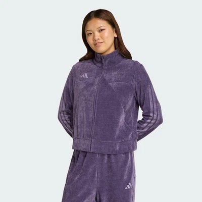 adidas women Tiro Velour Track Top - Image 1 of 4