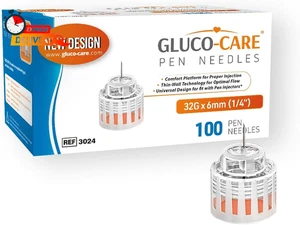 Plus Stiftspitzen 32G x 6Mm, Universal Fit, Comfort Design, 100/Bx - Bild 1 von 9