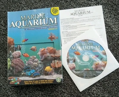 Marine Aquarium  A Virtual Undersea Paradise 2.0 Windows CD - Image 1 of 4