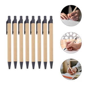 8 Pcs Telescopic Ballpoint Pen Office Ergonomic Encouraging Pens - Picture 1 of 17