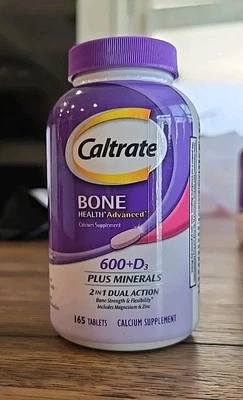 Suplemento de calcio y vitamina D Caltrate 600+D3 - Supa de salud ósea y osteoporosis Foto 1 de 4