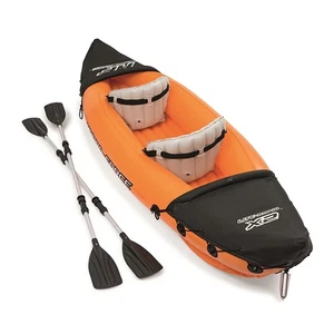 Bestway Kayak 2-person Inflatable Canoe Raft Oars LITE-RAPID Kayaks 3.21m x 88cm - Picture 1 of 7