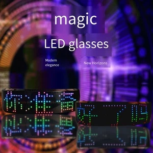 Stylish LED Light Up Glasses for Concerts Festivals and Night Gatherings - Zdjęcie 1 z 12