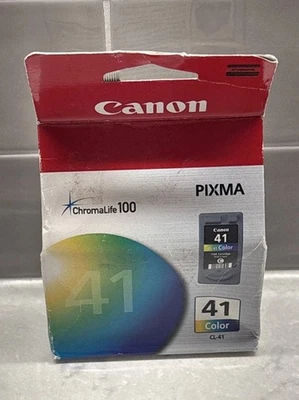 Canon CL-41 Color Ink Cartridge OEM NEW SEALED - Image 1 of 4