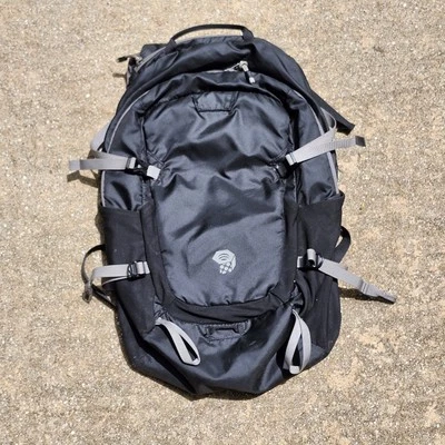 Mountain Hardwear Hydration Backpack Hiking Daypack Camping Bag Black - Image 1 of 4
