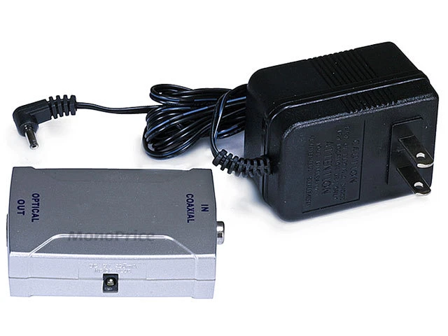 Convertidor de audio digital Toslink coaxial (RCA) a óptico 2947 Foto 1 de 2