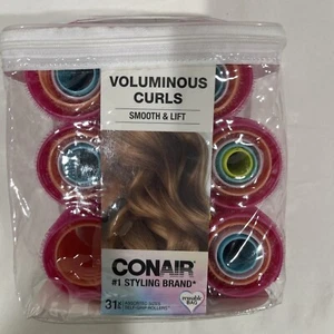 Conair Self-Grip Rollers, Assorted Colors, 31 Count - Picture 1 of 2