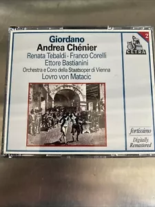 Giordano Andrea Chénier 2cd Renata Tebaldi, Franco Corelli, Ettore Bastianini - Imagen 1 de 3