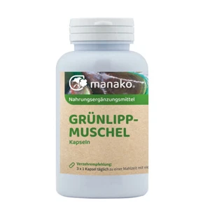 manako Grünlippmuschel Kapseln, 150 Stück, Dose a 90 g - Bild 1 von 1