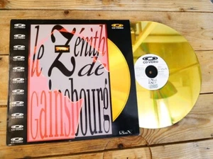 SERGE GAINSBOURG LE ZENITH PAL LD WITH LASERDISC COLLECTOR ORIGINAL 1989 - Picture 1 of 6
