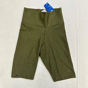 Adidas Originals Leggings Corti Donna Outdoor Utility XS NUOVI CON ETICHETTE OLIVA Extra Small - Foto 1 di 3