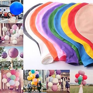 36" Inch Large Giant Big Latex Balloons Birthday Party Wedding Pick Your Color