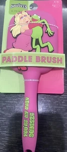 New The Muppets at Primark Lovely Large Paddle Brush Miss Piggy / Kermit Design - Picture 1 of 5